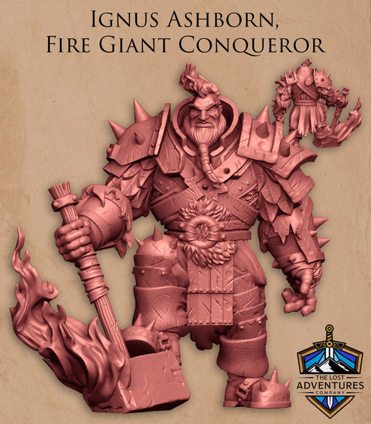 Lost Adventures Co. Miniature Fire Giant