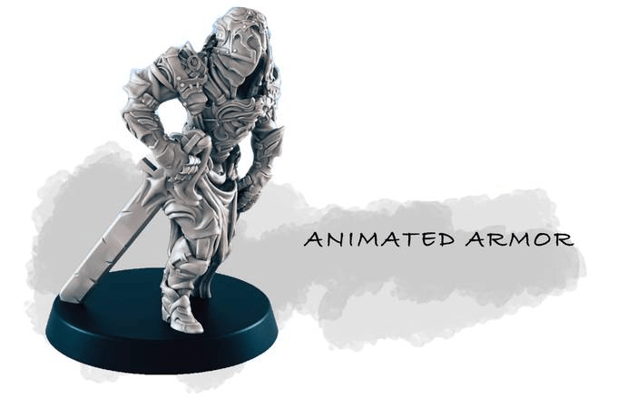 EC3D Miniature Animated Armor