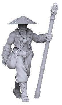 Bamboo Hat Monk-Onmioji-Fighter,Human,Monk,Samurai