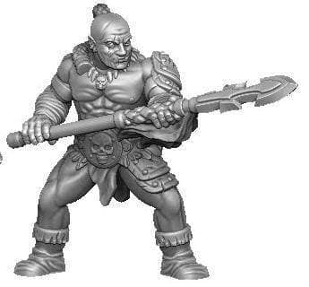 Barbarian Spearman-Onmioji-Barbarian,Fighter,Human