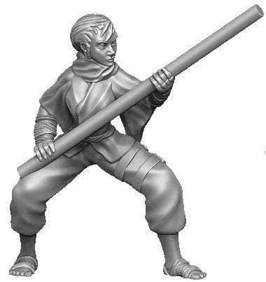 Bowstaff Monk-Onmioji-Fighter,Human,Monk