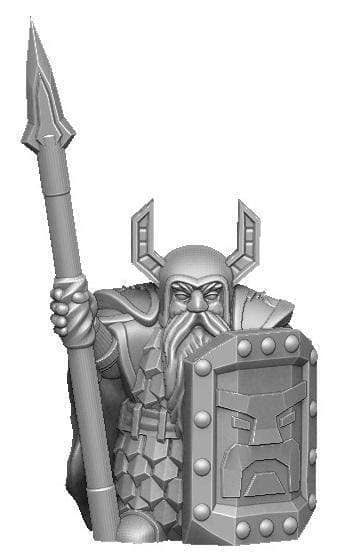 Dwarf Heavy Spearman-Onmioji-Dwarf,Fighter,Paladin