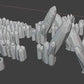 EC3D Ecaroth's Dungeon Sticks - Jagged Caverns Set