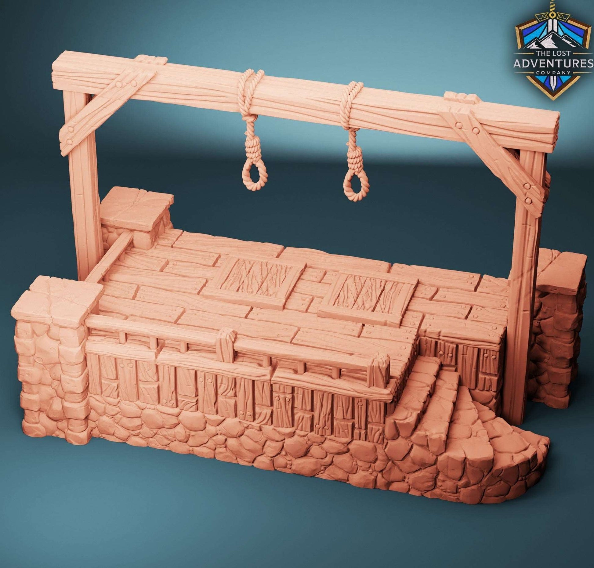 Lost Adventures Co. Miniature Gallows