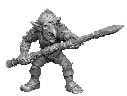 Goblin Spearman-Onmioji-Fighter,Goblinoid