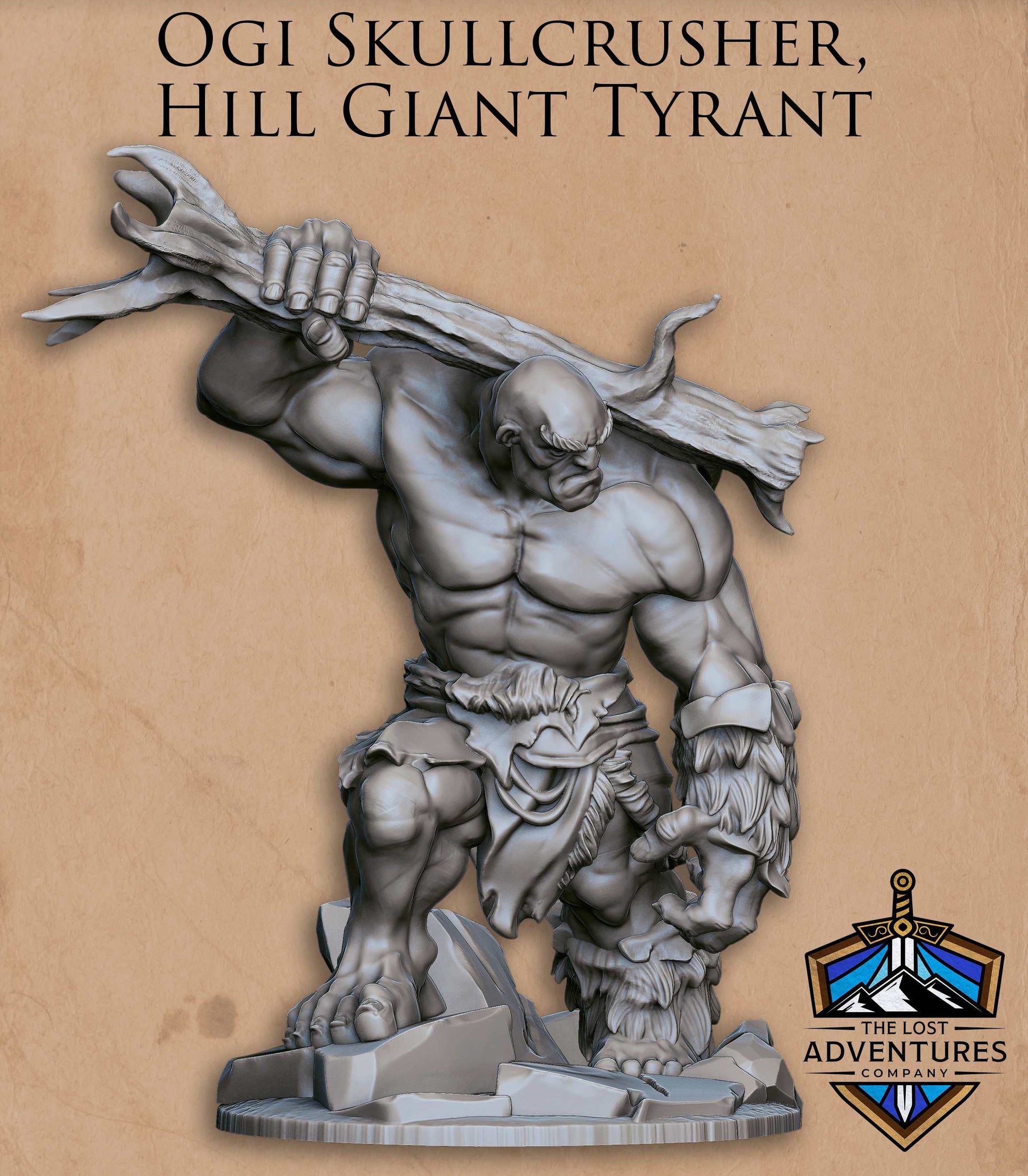 Lost Adventures Co. Miniature Hill Giant