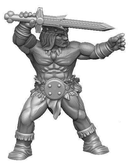 Human Barbarian-Onmioji-Barbarian,Fighter,Human