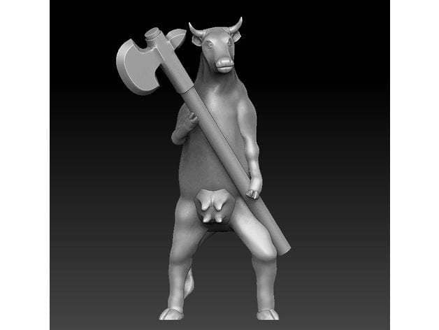 Killer Cow-Onmioji-Barbarian,Beastfolk,Fighter,Lycanthrope