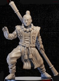 Monk Bo Staff-Onmioji-Fighter,Human,Monk