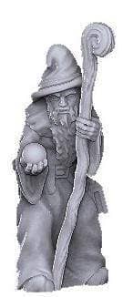 Old Human Wizard-Onmioji-Human,Sorcerer,Warlock,Wizard