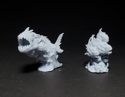 Lost Adventures Co. Miniature Quippers (Dire and Swarm)