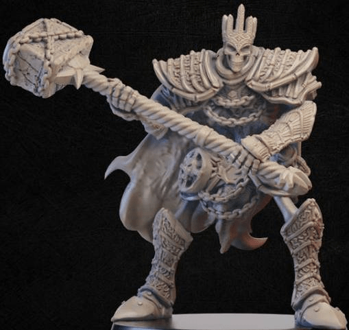 Skeleton Lord-Onmioji-Cleric,Fighter,Noble,Paladin,Skeleton,Undead