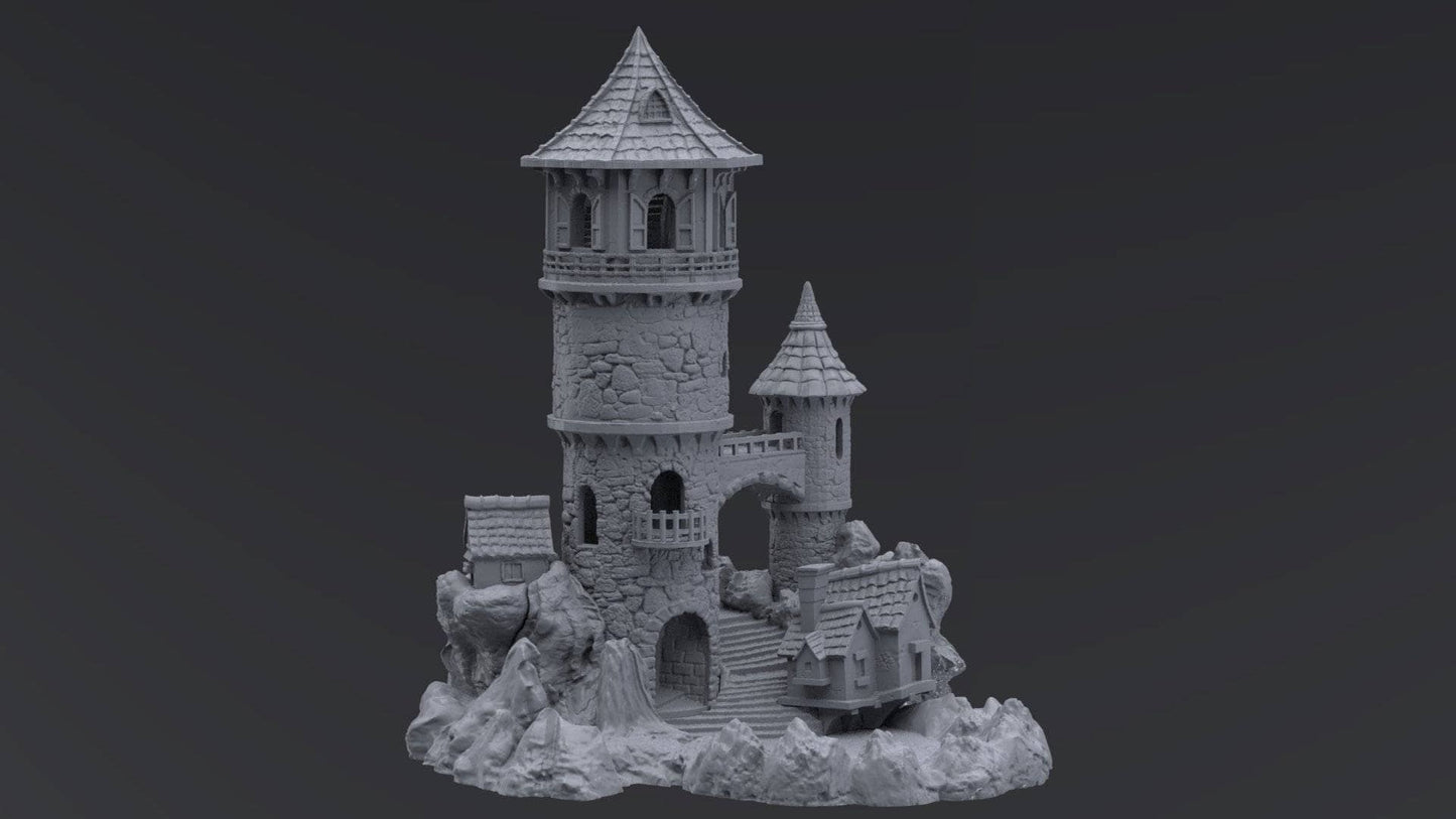 The Ruined Keep-Austen's Dice Towers-Dice,Dice Tower