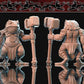 Toad warriors set-Nafarrate-Barbarian,Beastfolk,Fighter,Tribal