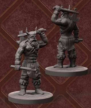 Viking Dual Axe-Nafarrate-Barbarian,Fighter,Human