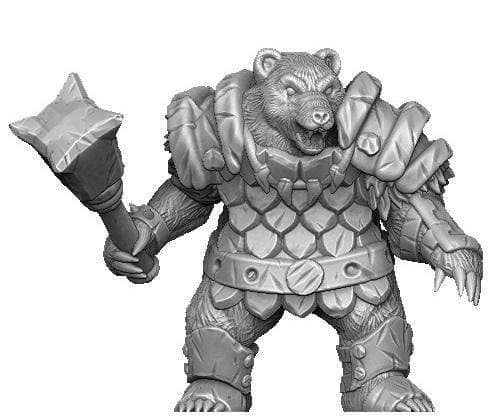 Werebear Warrior-Onmioji-Animal,Beastfolk,Fighter,Lycanthrope