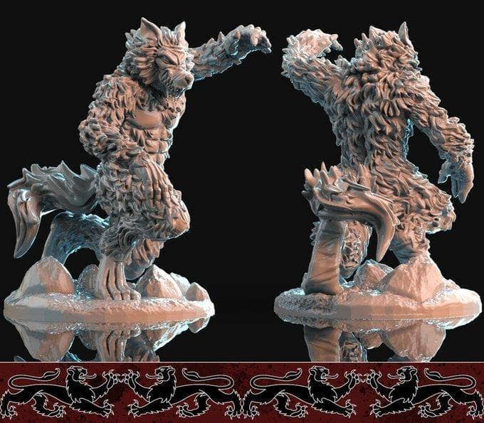 Werewolf Set-Nafarrate-Animal,Beastfolk,Lycanthrope